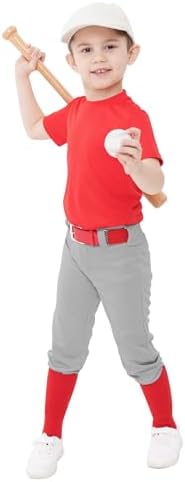 Toddler Baseball Pants Youth Softball Pants Kids Tee Ball - Gray